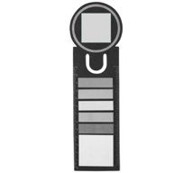 Lesezeichen aus Pappe